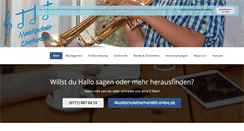 Desktop Screenshot of musikschule-eberhard.de